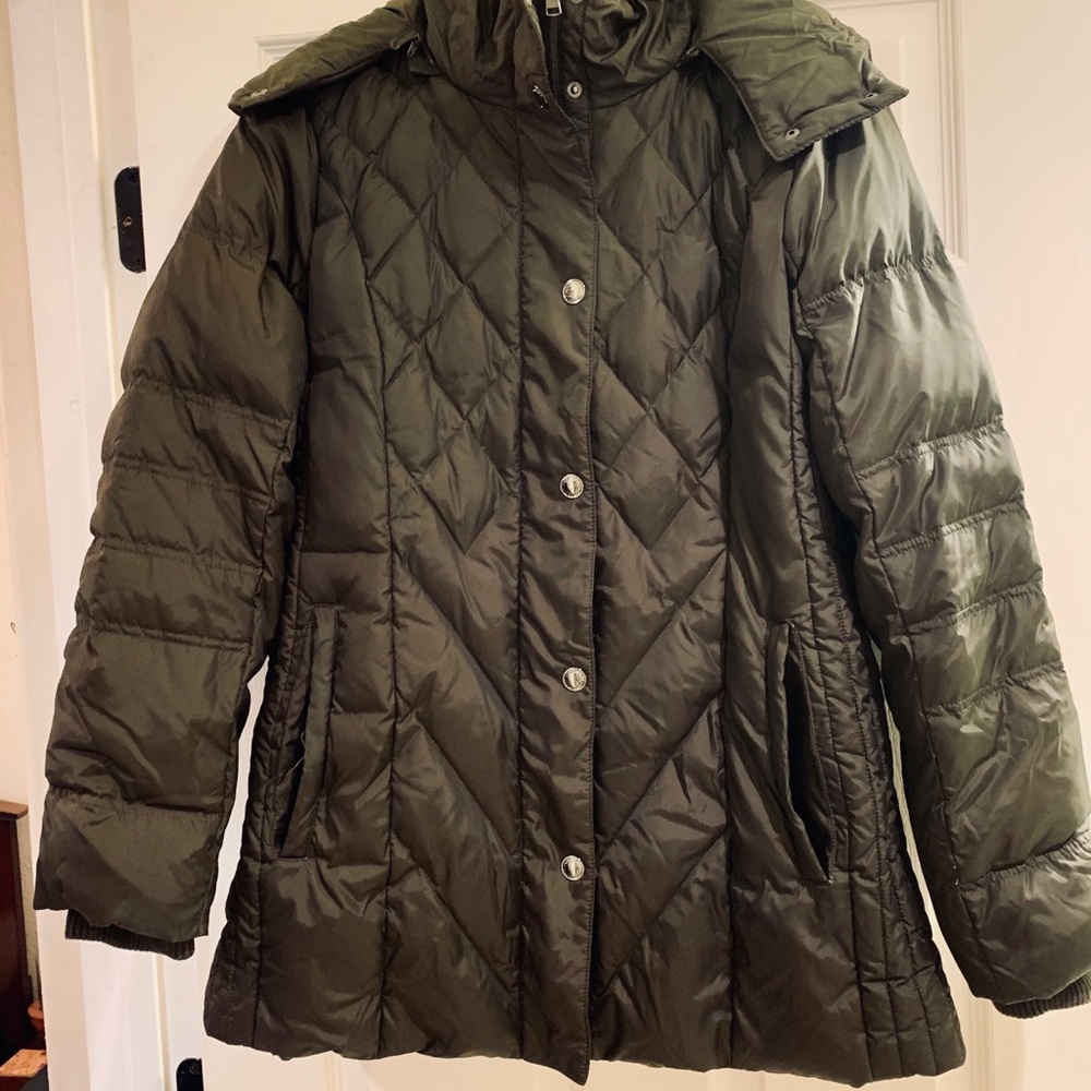 London Fog long down jacket